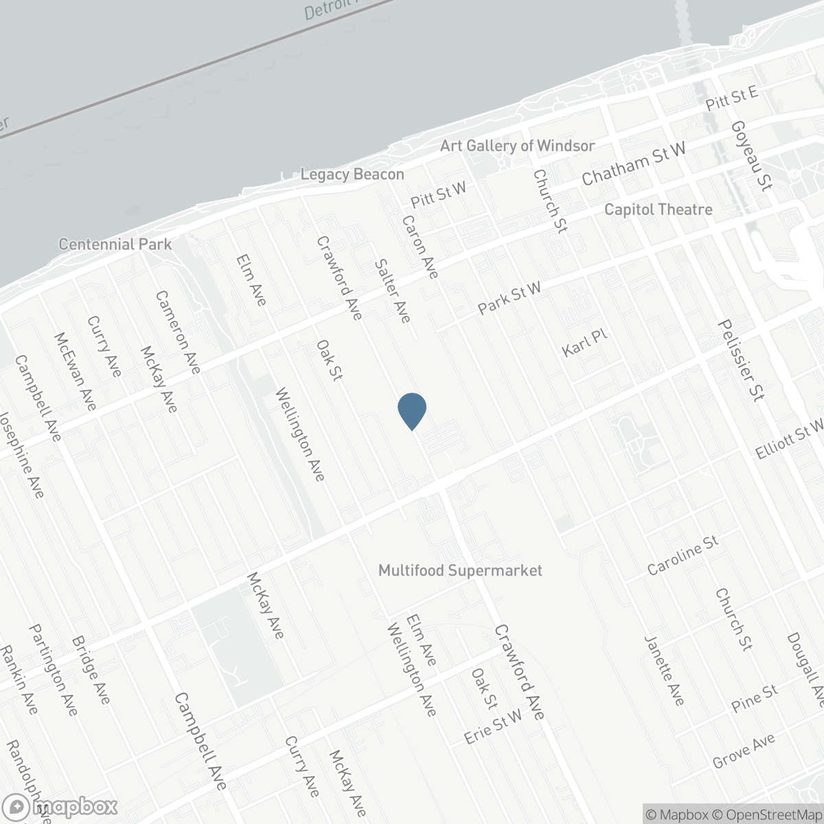 490 CRAWFORD, Windsor, Ontario N9A 5C4
